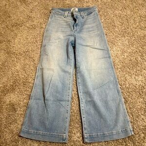 PAIGE anessa wide leg jeans